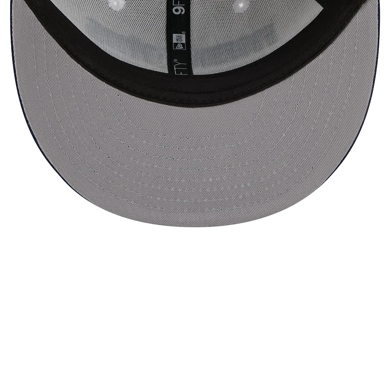 Casquette snapback New Era 9FIFTY pour homme, bleu clair/marine, Memphis Grizzlies, édition City 2025/26