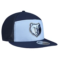 Men's New Era  Light Blue/Navy Memphis Grizzlies Outdoor Split Panel 9FIFTY Snapback Hat