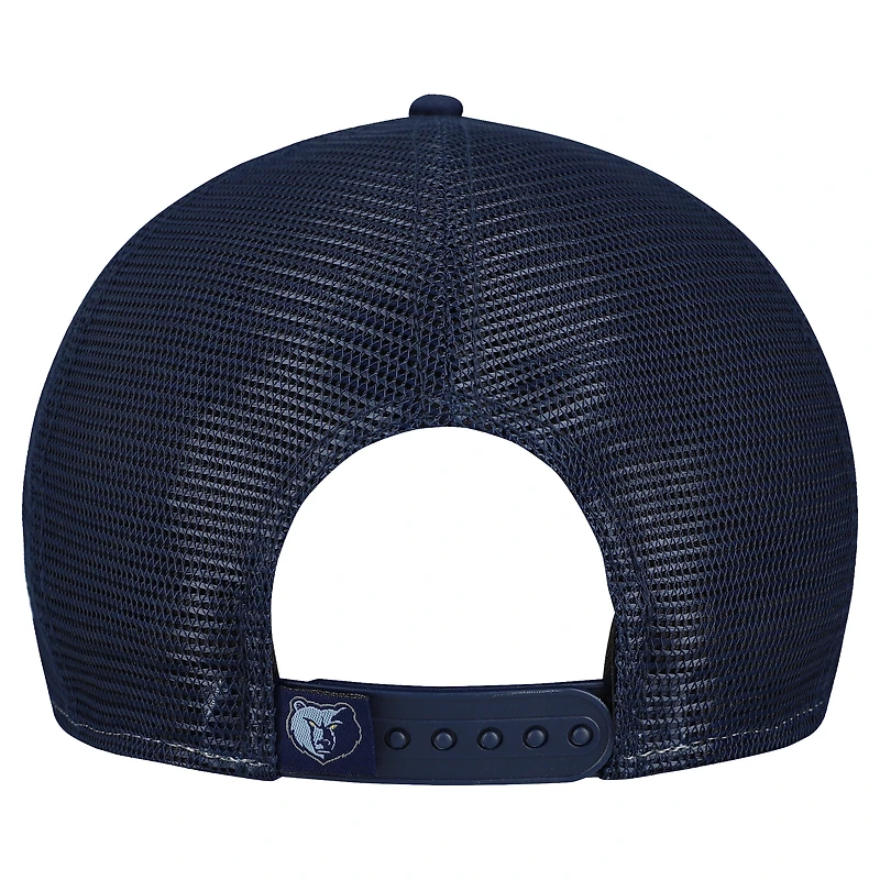 Casquette camionneur snapback 9FIFTY Memphis Grizzlies Outdoor bleu clair/bleu marine New Era pour homme