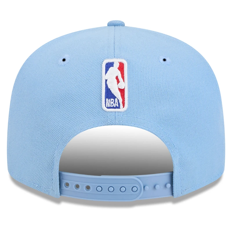 Casquette snapback alternative 9FIFTY Memphis Grizzlies 2024/25 City Edition New Era bleu clair pour homme