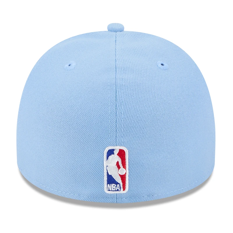 Casquette ajustée New Era 59FIFTY bleu clair pour homme, Memphis Grizzlies, NBA Draft 2025