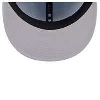 Casquette ajustée New Era Deceptor 59FIFTY bleu clair pour homme des Memphis Grizzlies