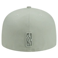 V107988 Grizzl NBA NWE FA23 Color Pack Sage 59Fifty HATMENHIC
