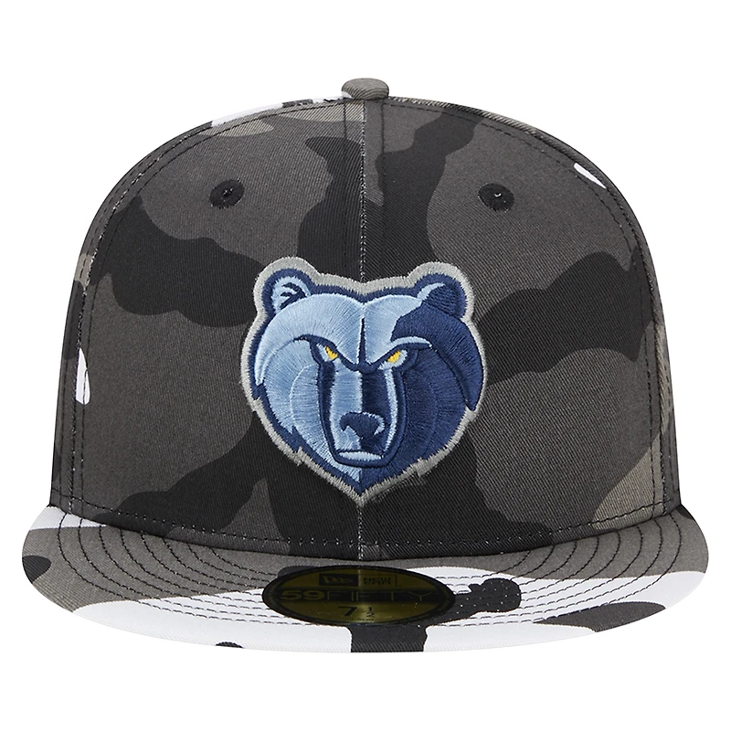 Casquette ajustée 59FIFTY camouflage Memphis Grizzlies New Era pour hommes