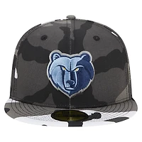 Casquette ajustée 59FIFTY camouflage Memphis Grizzlies New Era pour hommes