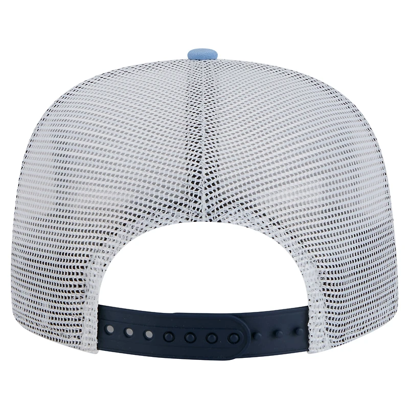 Casquette snapback Memphis Grizzlies Throwback Dye pour homme New Era bleu marine/bleu clair