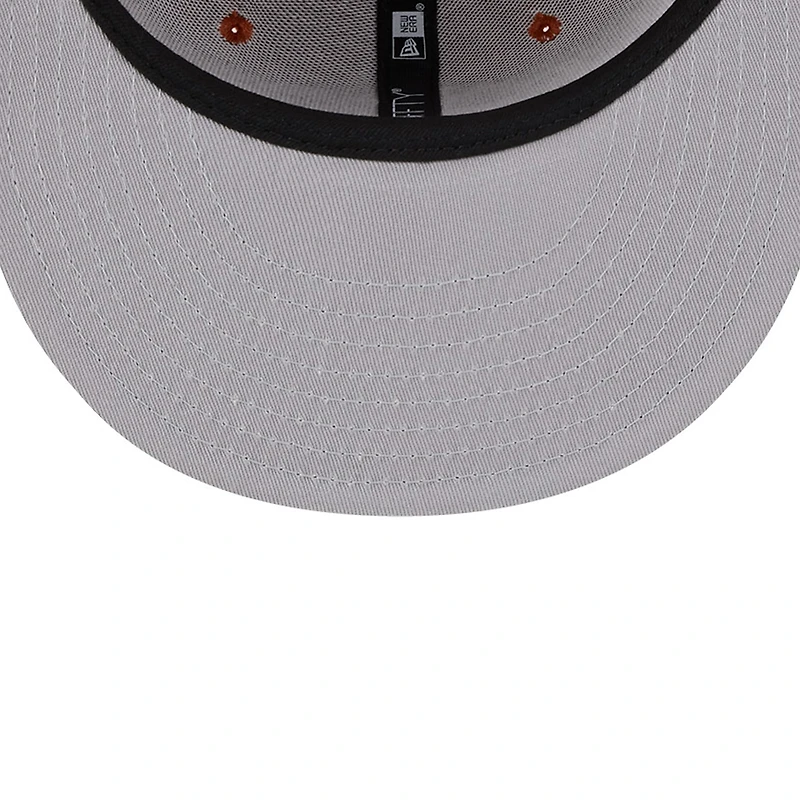 Men's New Era Rust/Black Memphis Grizzlies Two-Tone 59FIFTY Fitted Hat