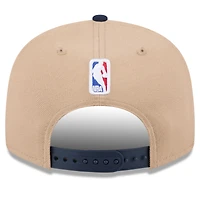 Men's New Era Tan/Navy Memphis Grizzlies 2024 NBA Draft 9FIFTY Snapback Hat