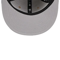 Men's New Era Tan/Navy Memphis Grizzlies 2024 NBA Draft 9FIFTY Snapback Hat