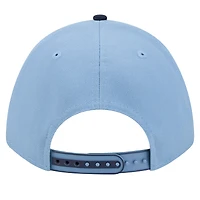 Casquette ajustable New Era blanche/bleu clair Memphis Grizzlies 2025 NBA Tip Off M-Crown A-Frame 9FORTY pour homme