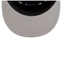 Casquette snapback 9FIFTY blanche/bleu clair Memphis Grizzlies 2025 NBA Tip Off pour homme New Era