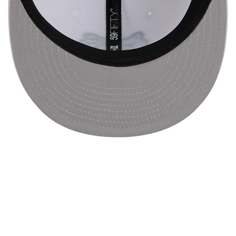 Men's New Era White Memphis Grizzlies 2025/26 City Edition Alternate 59FIFTY Fitted Hat