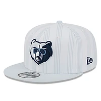Men's New Era White Memphis Grizzlies 2025/26 City Edition Alternate 9FIFTY Snapback Hat