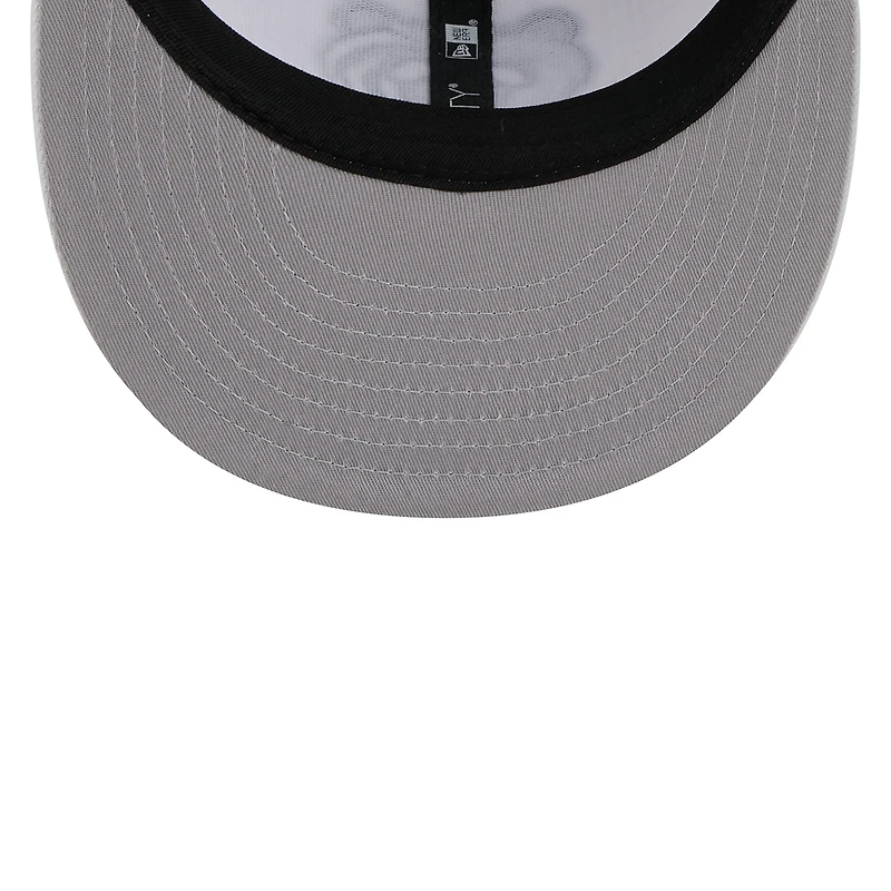 Casquette snapback New Era blanche Memphis Grizzlies 2025/26 City Edition Alternate 9FIFTY pour homme