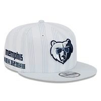 Men's New Era White Memphis Grizzlies 2025/26 City Edition Alternate 9FIFTY Snapback Hat