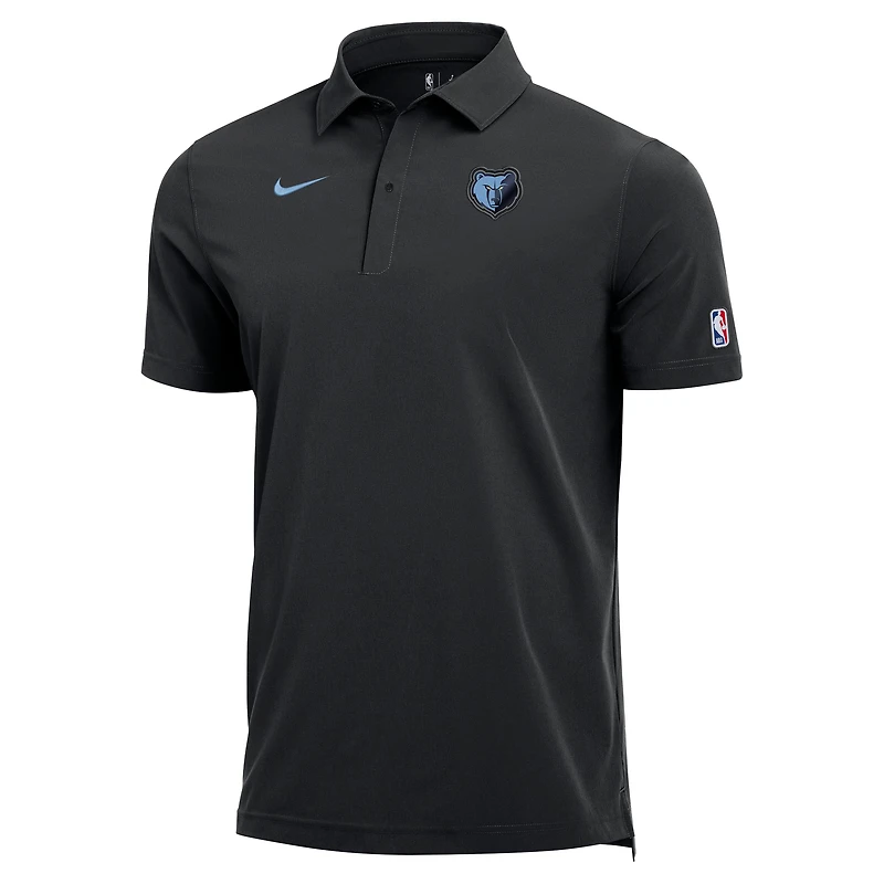 Men's Nike  Black Memphis Grizzlies 2025/26 Authentic Dri-FIT Coaches Polo