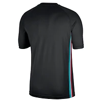 T-shirt raglan Nike Black Memphis Grizzlies Classic Edition Hardwood Classics Authentic Game Shooting Dri-FIT pour homme