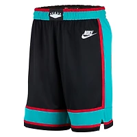 Men's Nike Black Memphis Grizzlies Classic Edition Hardwood Classics Swingman Shorts