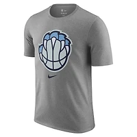 Men's Nike  Heather Gray Memphis Grizzlies 2025/26 City Edition Remix Essential Logo T-Shirt
