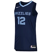 Men's Nike Ja Morant Navy Memphis Grizzlies Authentic Jersey - Icon Edition