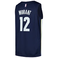 Men's Nike Ja Morant Navy Memphis Grizzlies Swingman Player Jersey - Icon Edition