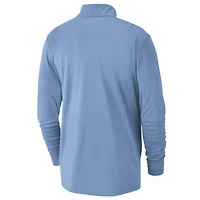 Men's Nike Light Blue Memphis Grizzlies 2024/25 Courtside Performance Half-Zip Top