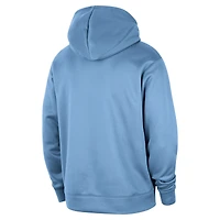 Men's Nike Navy Memphis Grizzlies 2024/25 Spotlight On-Court Practice Performance Pullover Hoodie