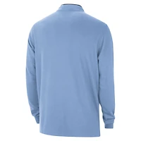 Men's Nike Light Blue Memphis Grizzlies Authentic Performance Half-Zip Jacket
