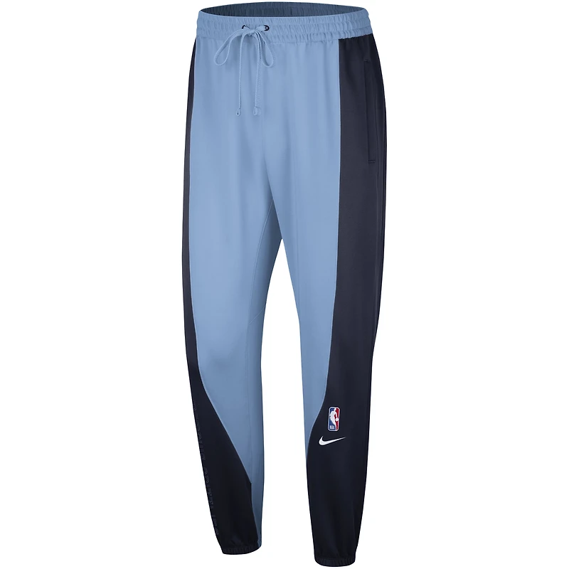 Pantalon Nike pour homme bleu marine/bleu clair Memphis Grizzlies 2023/24 Authentic Showtime