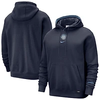 Sweat à capuche premium Nike Memphis Grizzlies City Edition Courtside Remix bleu marine pour homme