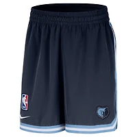Men's Nike Navy Memphis Grizzlies Authentic Pre-Game Woven Performance Shorts