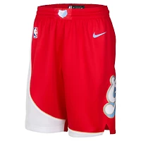 Men's Nike Red Memphis Grizzlies 2024/25 City Edition Swingman Shorts