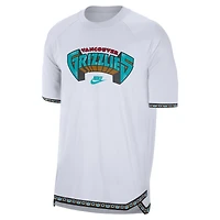 Men's Nike  White Memphis Grizzlies 2024/25 Classic Edition Pregame Shooting T-Shirt