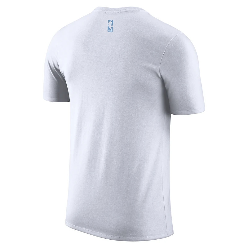 Men's Nike Heather Gray Memphis Grizzlies 2025/26 City Edition Remix Essential Logo T-Shirt