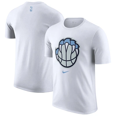 Men's Nike White Memphis Grizzlies 2025/26 City Edition Remix Essential Logo T-Shirt