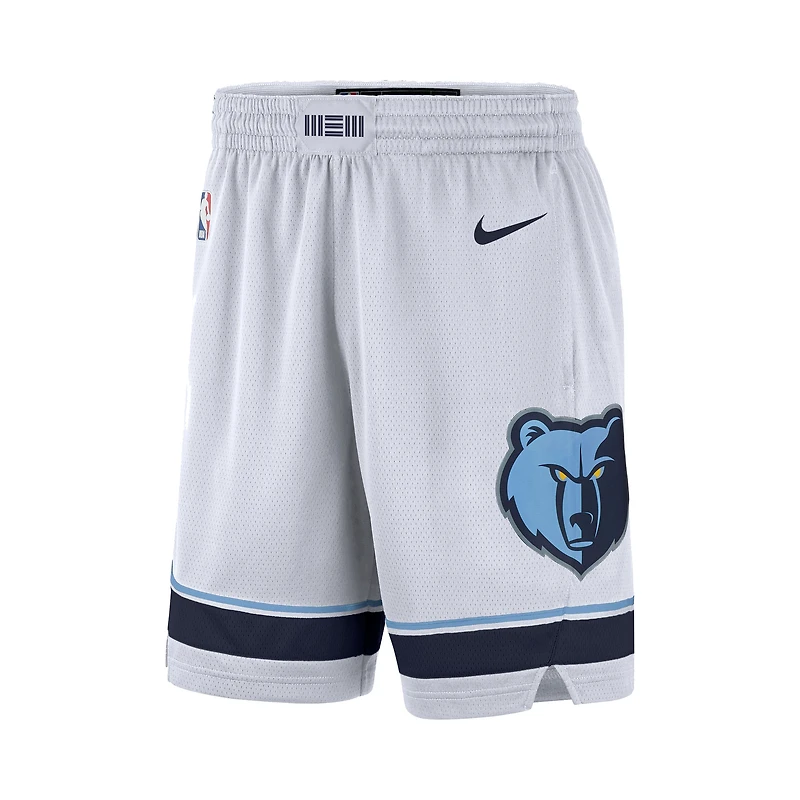 Short Swingman Nike blanc Memphis Grizzlies Association Edition pour homme