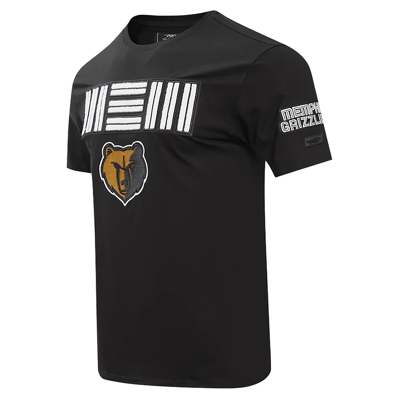 T-shirt noir Pro Standard des Memphis Grizzlies pour hommes