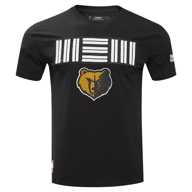 T-shirt noir Pro Standard des Memphis Grizzlies pour hommes
