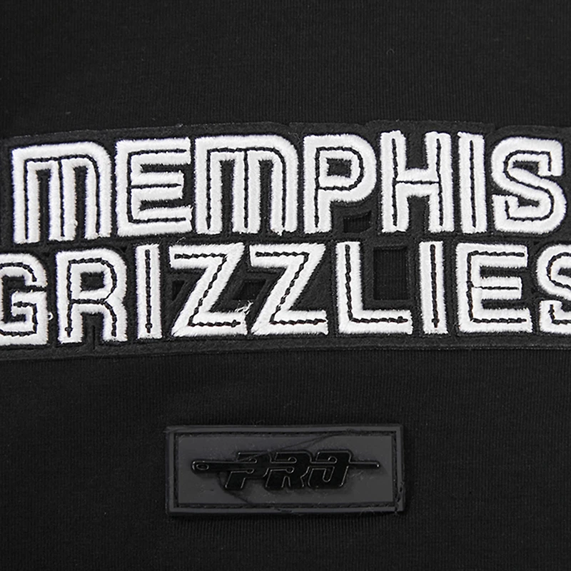 T-shirt noir Pro Standard des Memphis Grizzlies pour hommes