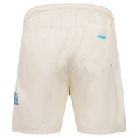 Short tissé triple ton sur Pro Standard pour hommes, crème Memphis Grizzlies