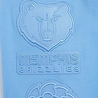 Men's Pro Standard Ja Morant Light Blue Memphis Grizzlies Triple Tonal Player Pullover Hoodie
