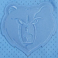 Men's Pro Standard Ja Morant Light Blue Memphis Grizzlies Triple Tonal Mesh Button-Up Top