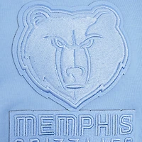 Veste à capuche fermeture éclair intégrale DK triple ton sur Pro Standard bleu clair Memphis Grizzlies pour hommes