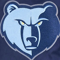 Men's Pro Standard Navy Memphis Grizzlies Area Code Twill Full-Zip Jacket