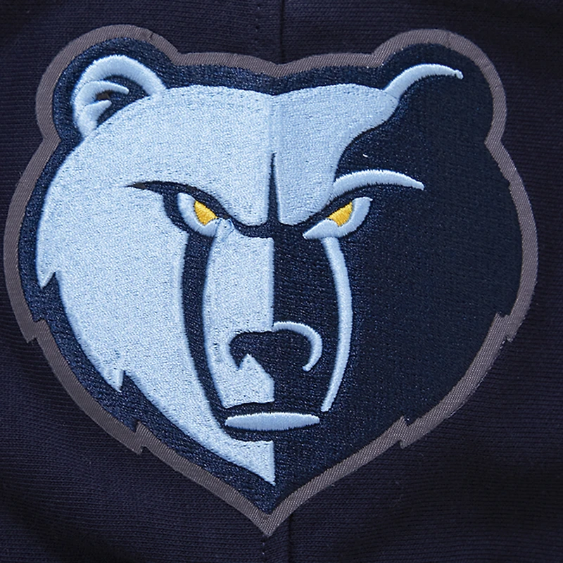 Men's Pro Standard Navy Memphis Grizzlies Script Tail Pullover Hoodie