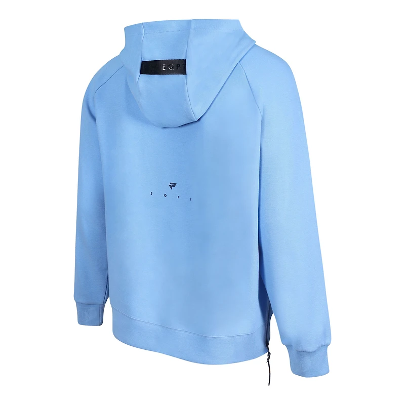 Men's Protege Light Blue Memphis Grizzlies Eco-Poly Interlock Fashion Tonal Hoodie