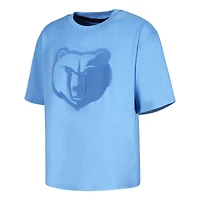 Men's Protege Light Blue Memphis Grizzlies Eco-Poly Interlock Fashion Tonal T-Shirt