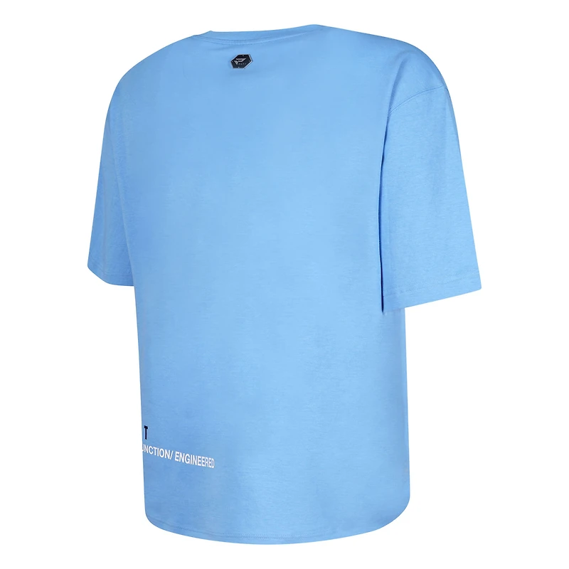 Men's Protege Light Blue Memphis Grizzlies Eco-Poly Interlock Fashion Tonal T-Shirt