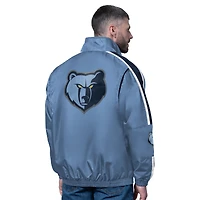 Men's Starter  Blue Memphis Grizzlies Freestyle Lightweight Full-Zip Jacket