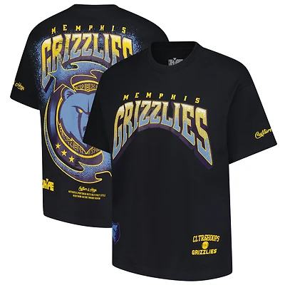 T-shirt premium noir Two Hype pour homme, collection Memphis Grizzlies Drip & Dime